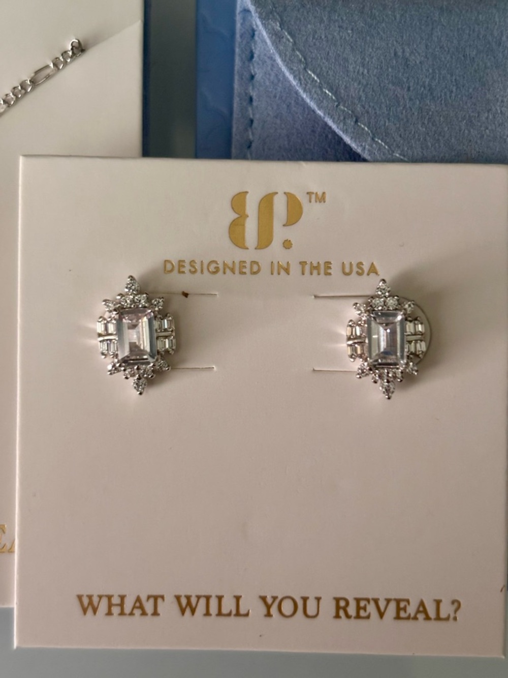 Sterling Club Earrings